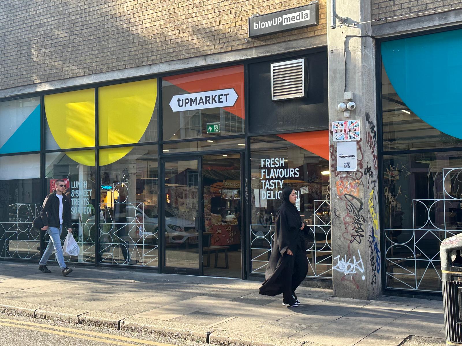 Upmarket Food Hall, Brick Lane
